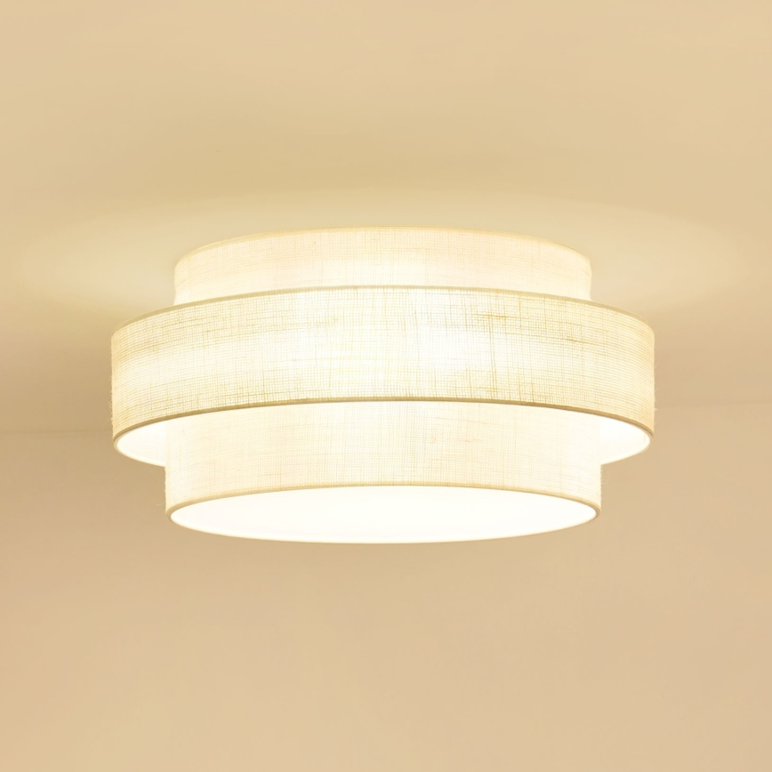 Brilagi - Deckenleuchte SPACE YUTE LED/12W/230V d 50 cm 3000K/4000K/6400K cremefarben