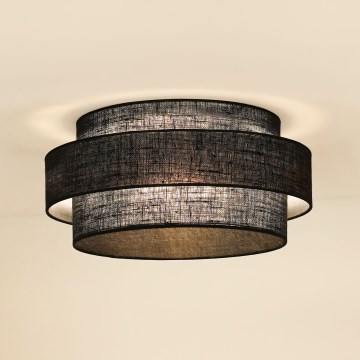 Brilagi - Deckenleuchte SPACE YUTE LED/12W/230V d 50 cm 3000K/4000K/6400K schwarz