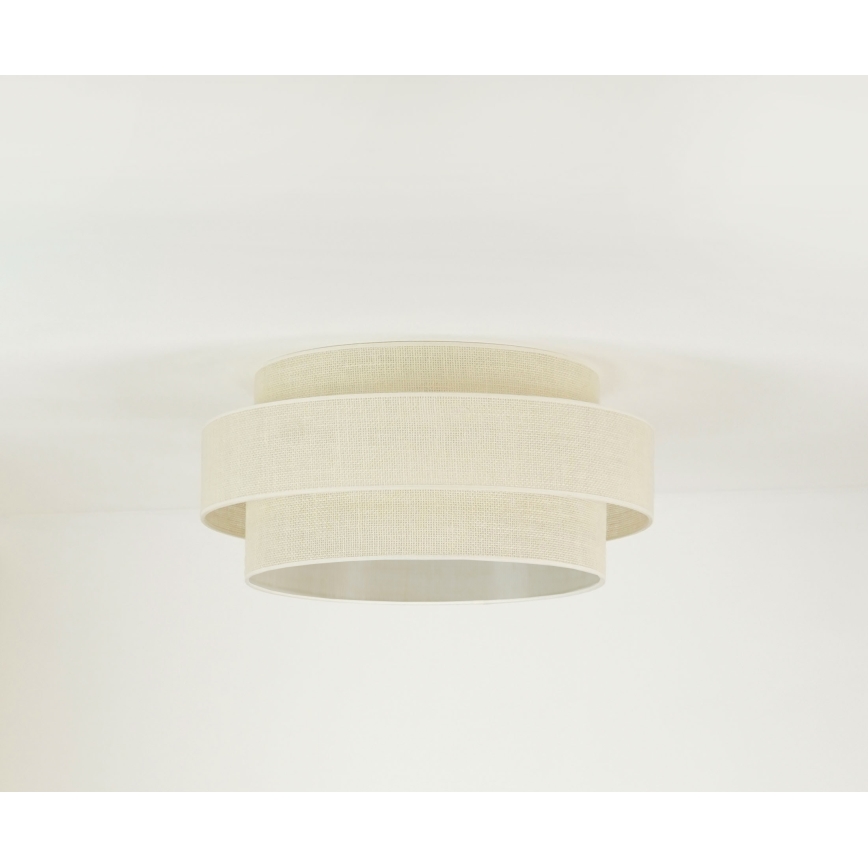 Brilagi - Deckenleuchte SPACE YUTE LED/12W/230V d 50 cm 3000K/4000K/6400K cremefarben