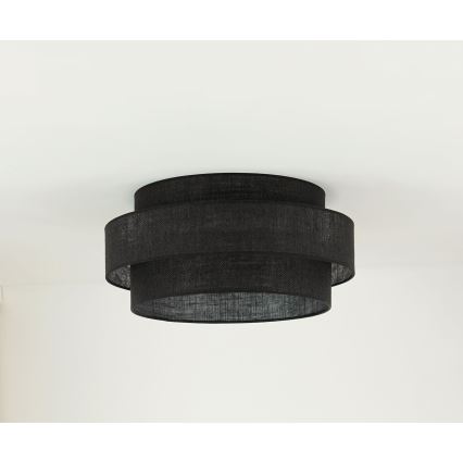 Brilagi - Deckenleuchte SPACE YUTE LED/12W/230V d 50 cm 3000K/4000K/6400K schwarz