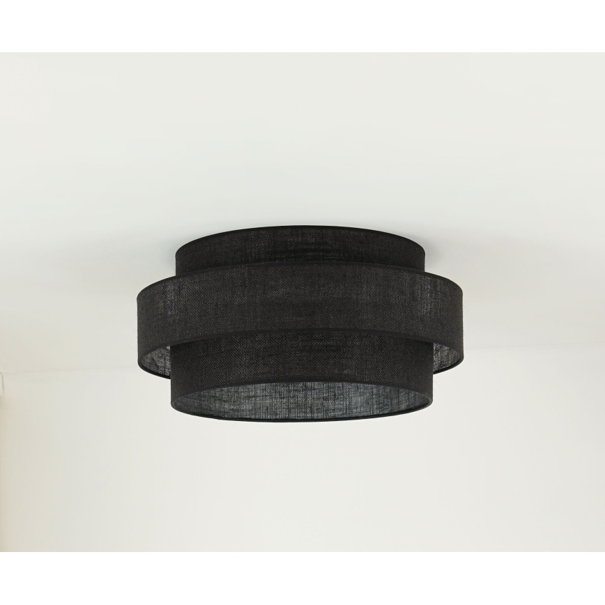 Brilagi - Deckenleuchte SPACE YUTE LED/12W/230V d 50 cm 3000K/4000K/6400K schwarz