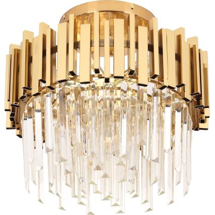 Brilagi - Deckenleuchte VERVE 4xE14/40W/230V Ø 40 cm goldfarben