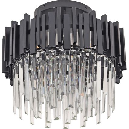 Brilagi - Deckenleuchte VERVE 6xE14/40W/230V Ø 60 cm schwarz