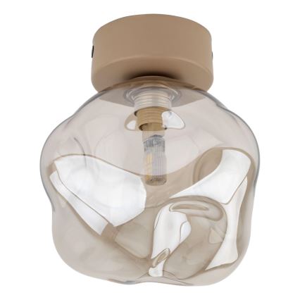 Brilagi - Deckenleuchte VULCANO 1xG9/8W/230V Beige/Rauchbeige