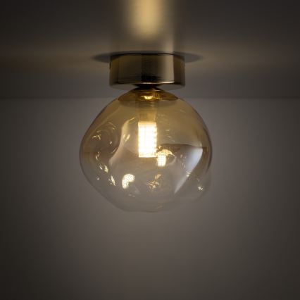 Brilagi - Deckenleuchte VULCANO 1xG9/8W/230V gold/rauchbeige