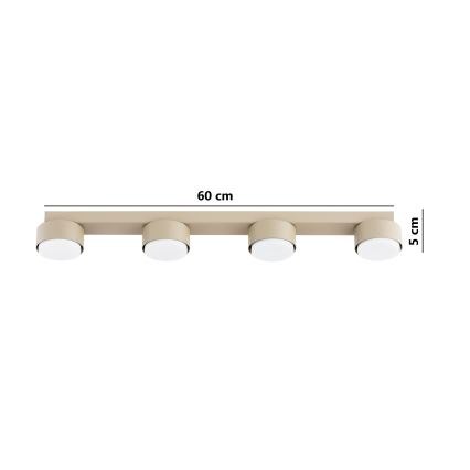 Brilagi - Deckenspot 4xGX53/12W/230V beige