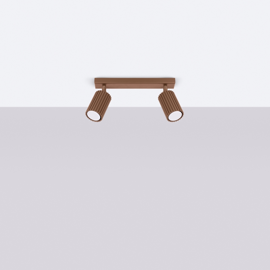 Brilagi - Deckenspot CRESTO 2xGU10/10W/230V braun