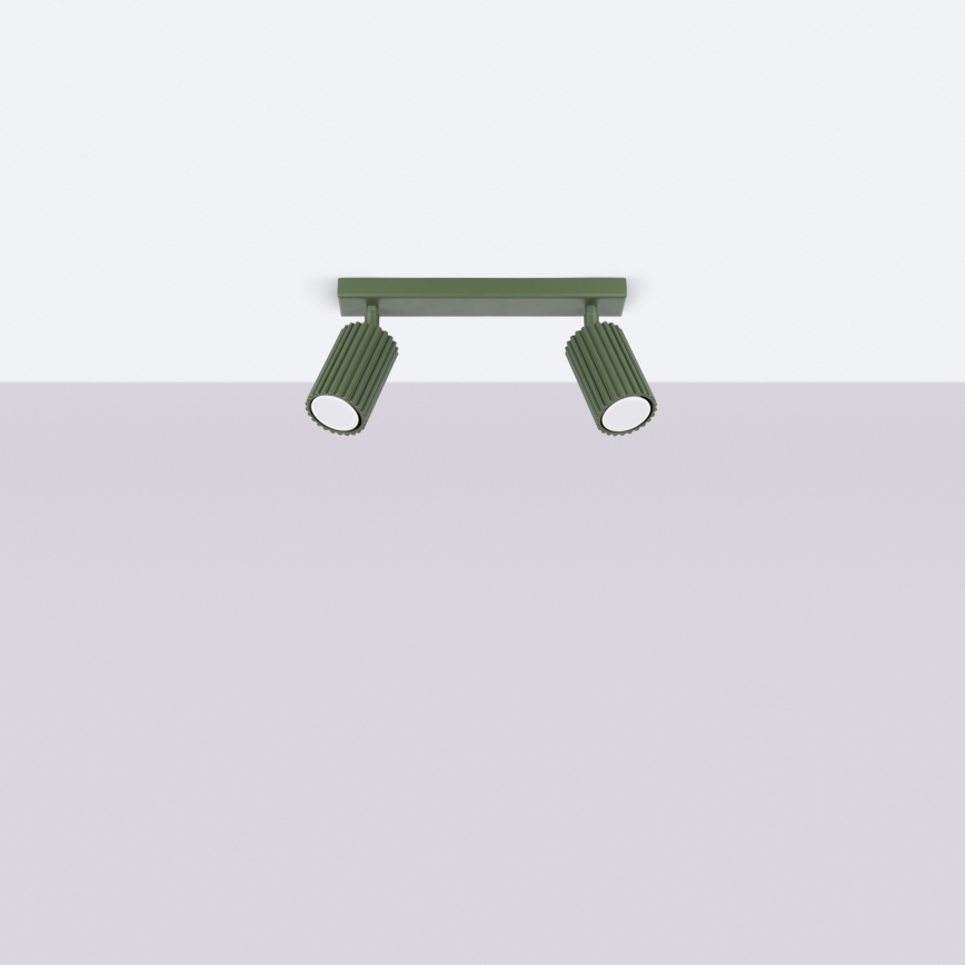 Brilagi - Deckenspot CRESTO 2xGU10/10W/230V grün