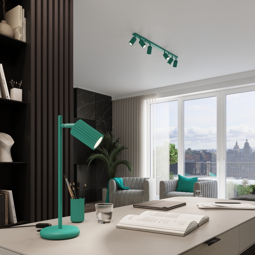 Brilagi - Deckenspot CRESTO 3xGU10/10W/230V türkis