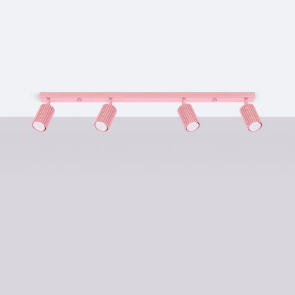 Brilagi - Deckenspot CRESTO 4xGU10/10W/230V rosa