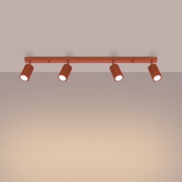 Brilagi - Deckenspot CRESTO 4xGU10/10W/230V rot