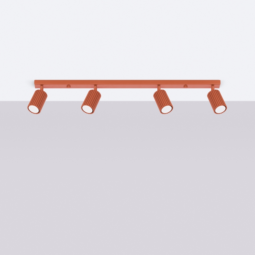 Brilagi - Deckenspot CRESTO 4xGU10/10W/230V rot