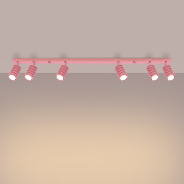 Brilagi - Deckenspot CRESTO 6xGU10/10W/230V rosa
