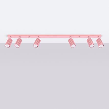 Brilagi - Deckenspot CRESTO 6xGU10/10W/230V rosa