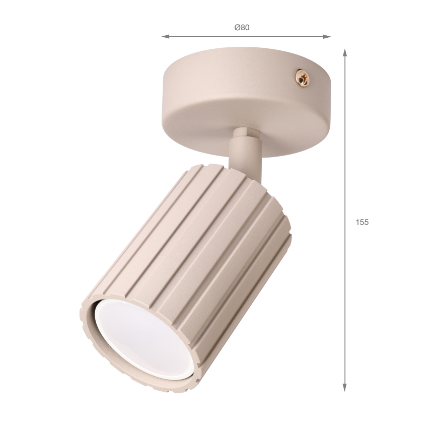 Brilagi - Deckenspot CRISPINA 1xGU10/10W/230V beige