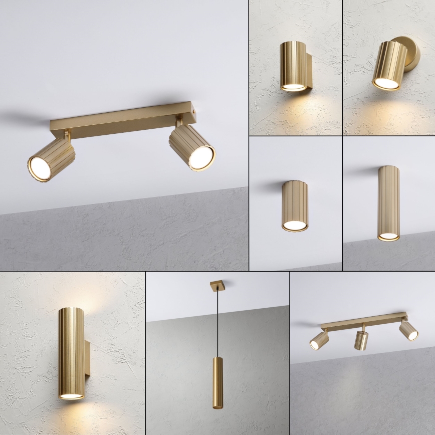 Brilagi - Deckenspot CRISPINA 2xGU10/10W/230V gold