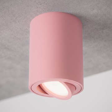 BRILAGI - Deckenspot MIA 1xGU10/30W/230V 100x80 mm rosa