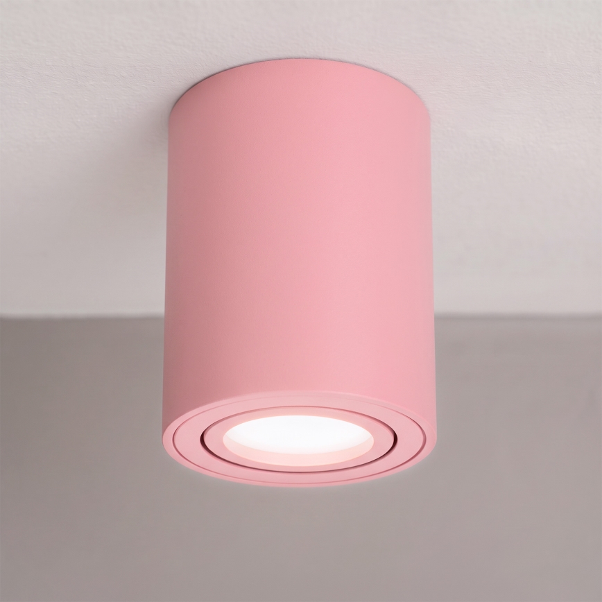 BRILAGI - Deckenspot MIA 1xGU10/30W/230V 100x80 mm rosa