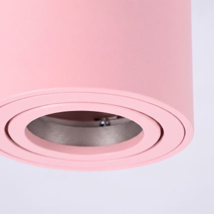 BRILAGI - Deckenspot MIA 1xGU10/30W/230V 100x80 mm rosa