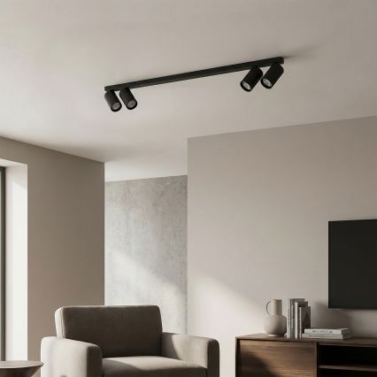 Brilagi - Deckenspot SELE LONG 4xGU10/30W/230V schwarz