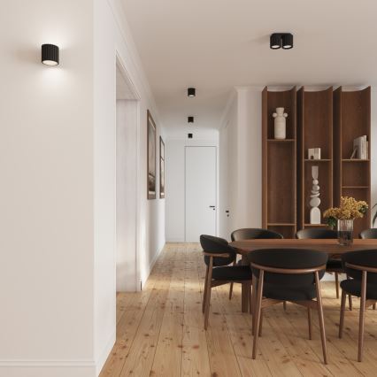 Brilagi - Deckenspot SFERA, 1x GU10/10W/230V, Ø 10 cm, schwarz