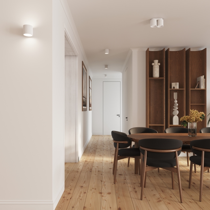 Brilagi - Deckenspot SFERA 1xGU10/10W/230V Ø 10 cm weiß