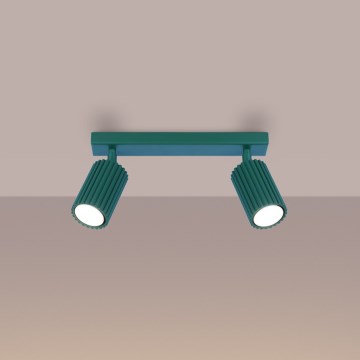 Brilagi - Deckenstrahler CRESTO 2xGU10/10W/230V türkis