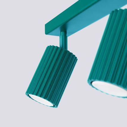 Brilagi - Deckenstrahler CRESTO 2xGU10/10W/230V türkis