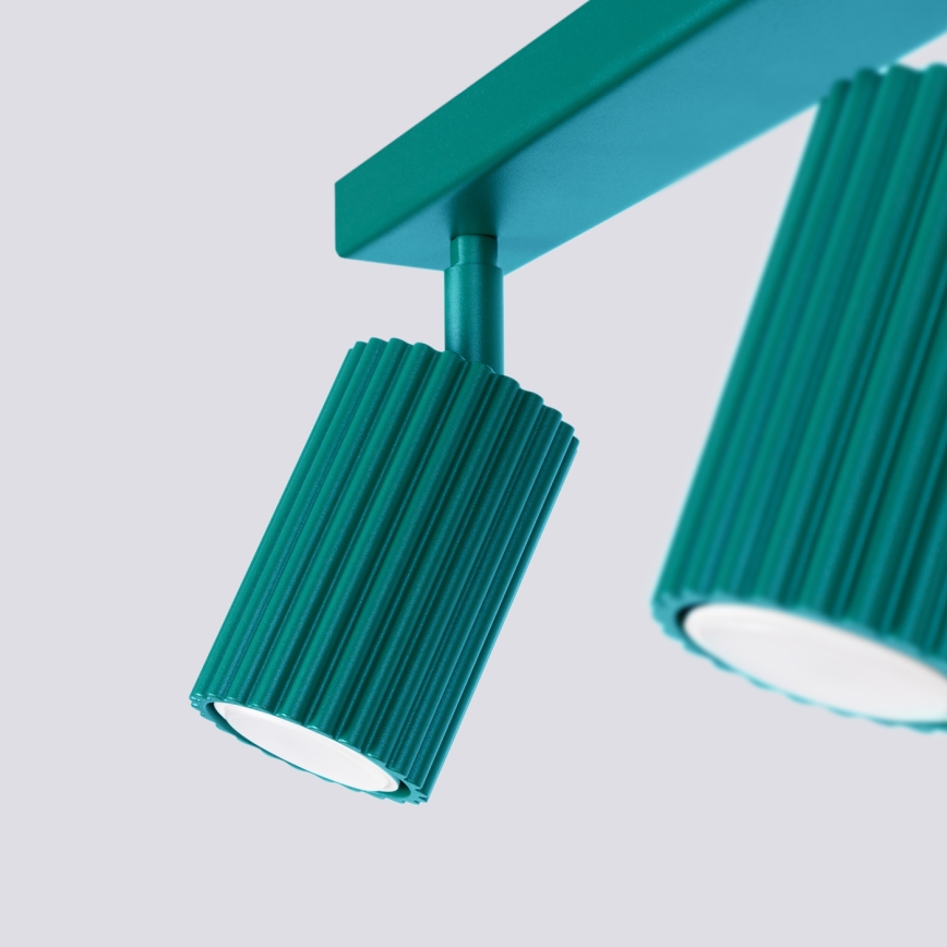 Brilagi - Deckenstrahler CRESTO 2xGU10/10W/230V türkis
