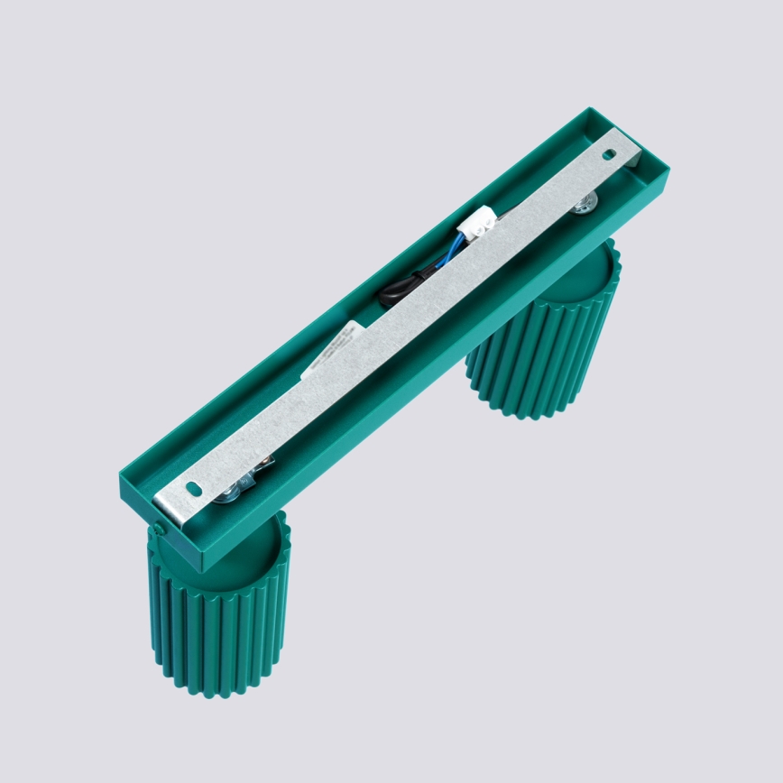 Brilagi - Deckenstrahler CRESTO 2xGU10/10W/230V türkis