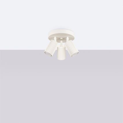 Brilagi - Deckenstrahler CRESTO 3xGU10/10W/230V cremefarben