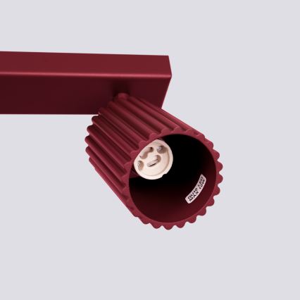 Brilagi - Deckenstrahler CRESTO 6xGU10/10W/230V burgundrot