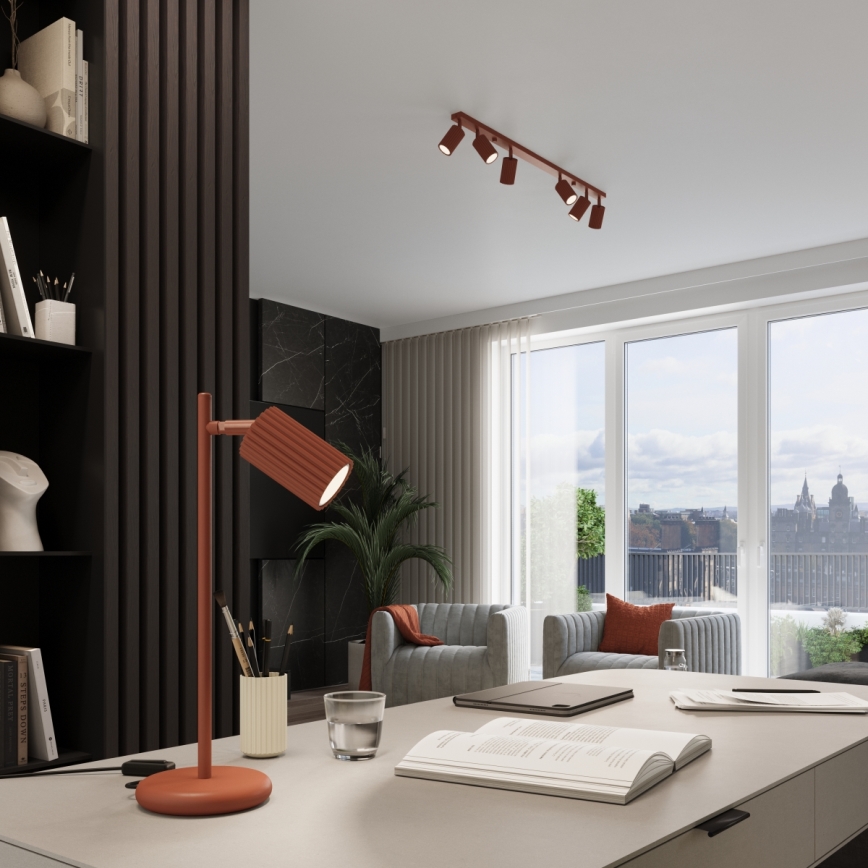 Brilagi - Deckenstrahler CRESTO 6xGU10/10W/230V rot