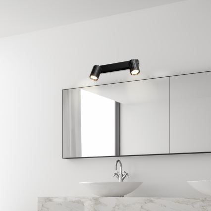 Brilagi - Deckenstrahler CRISPINA 2xGU10/10W/230V schwarz