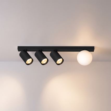 BRILAGI - Deckenstrahler SELE BALL 3xGU10/30W/230V + 1xG9/10W schwarz