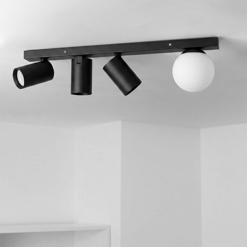 BRILAGI - Deckenstrahler SELE BALL 3xGU10/30W/230V + 1xG9/10W schwarz