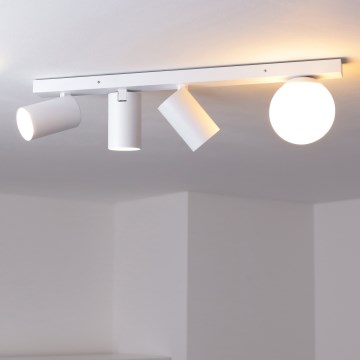 Brilagi - Deckenstrahler SELE BALL 3xGU10/30W/230V + 1xG9/10W weiß