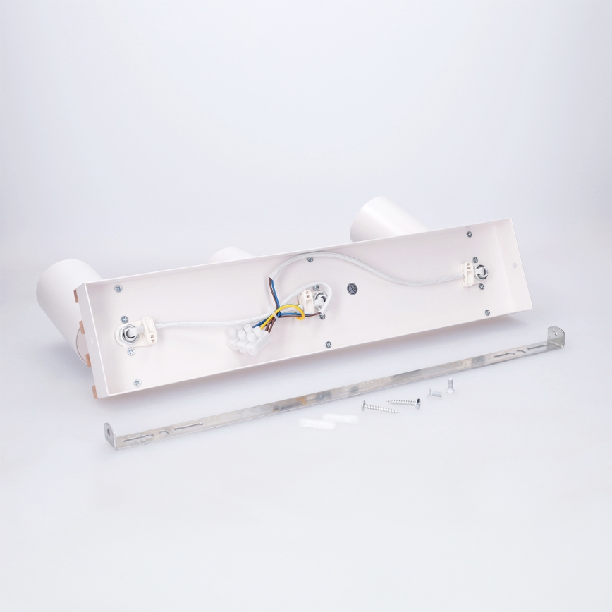 Brilagi - Deckenstrahler SELE WOOD ACOUSTIC 3xGU10/30W/230V weiß/Holz