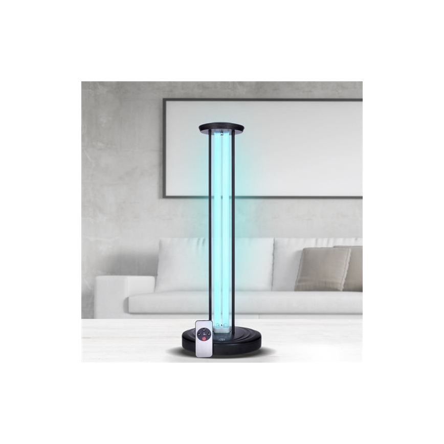 Brilagi - Desinfizierende ozonfreie Keimtötungslampe UVC/100W/230V + Fernbedienung