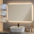 BRILAGI - DIANA LED-beheizter Badezimmerspiegel LED/20W/230V 60x90 cm IP44 CRI 90 dimmbar + CCT