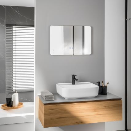 Brilagi - LED-beheizter Badezimmerspiegel DIANA LED/13W/230V 40x60 cm IP44 CRI 90 dimmbar + CCT