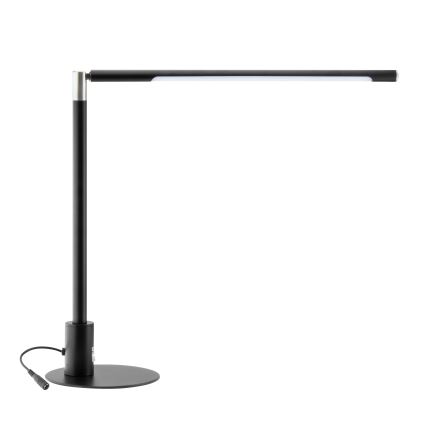 Brilagi - Dimmbare Touch-Tischlampe mit USB-Anschlüssen VARIO LED/7W/230V 3000-6500K CRI 96 schwarz