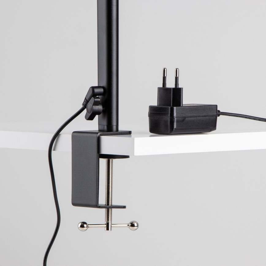 BRILAGI - dimmbare LED-Tischlampe mit Touch-Bedienung und Clip VARIO LED/24W/230V 3000-6500K CRI 92 schwarz