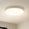 Brilagi - Dimmbare Deckenleuchte POOL LED/48W/230V 3000-6000K Ø 40 cm beige + Fernbedienung