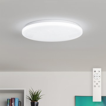 Brilagi - Dimmbare Deckenleuchte SMART STARS LED/36W/230V Ø 48 cm 3000-6000K Wi-Fi Tuya Beacon + Fernbedienung