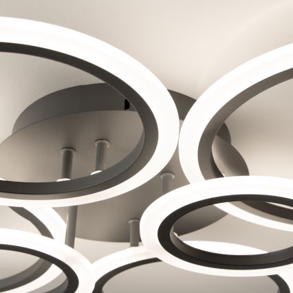 Brilagi - Dimmbare LED-Aufbauleuchte ORBITS LED/85W/230V 3000-6500K anthrazit + Fernbedienung