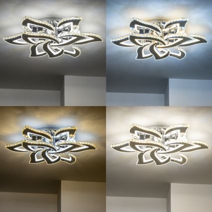 Brilagi - Dimmbare LED-Aufbauleuchte TWIST LED/180W/230V 3000-6500K + Fernbedienung