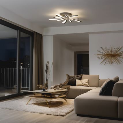Brilagi - Dimmbare LED-Aufbauleuchte TWIST LED/55W/230V 3000-6500K anthrazit + Fernbedienung