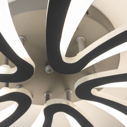 Brilagi - Dimmbare LED-Aufbauleuchte TWIST LED/55W/230V 3000-6500K anthrazit + Fernbedienung