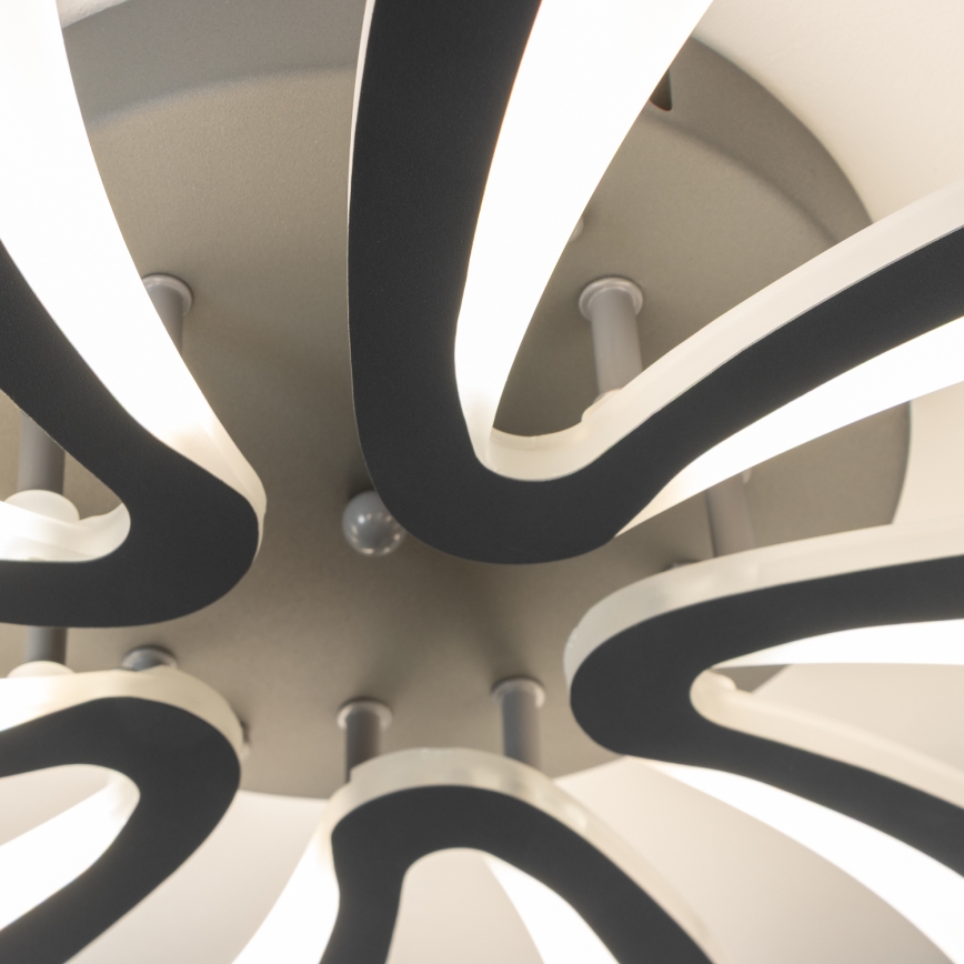 Brilagi - Dimmbare LED-Aufbauleuchte TWIST LED/55W/230V 3000-6500K anthrazit + Fernbedienung